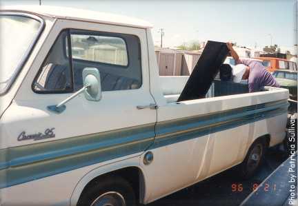 Left front view
