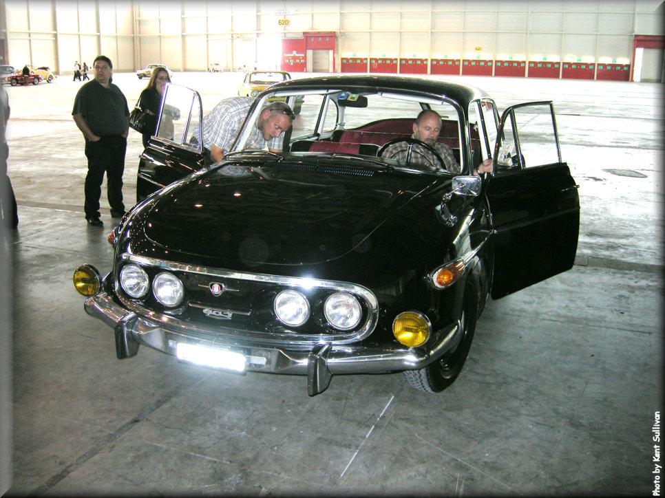 BMW 700 coupe photographed at the Geneva Classics show Tatra 603 sedan